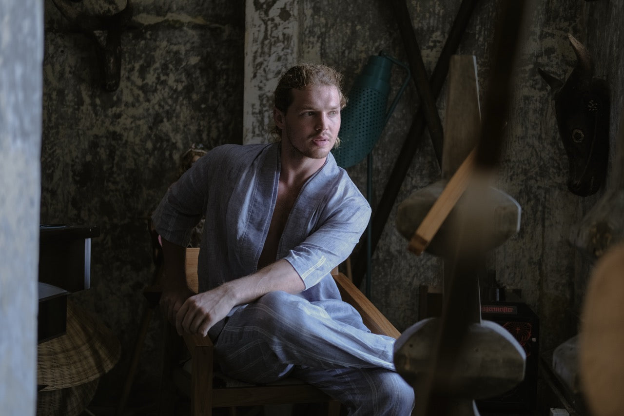 Kimono Baguette & Morning Mail - Blue