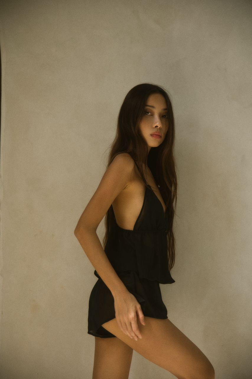 Pajama Shorts - Black
