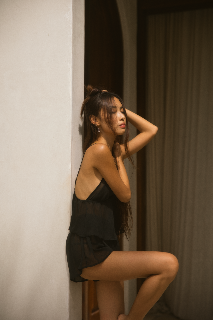 Pajama Shorts - Black